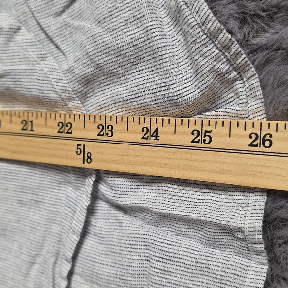 J. Crew Gathered Linen Cotton adjustable front Popover High Low Top size S - Picture 12 of 12